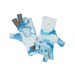 Simms Fishing Sun Protective Clothing Simms SolarFlex SunGloves