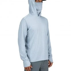 Simms Fishing Simms SolarFlex Guide Cooling Hoody - Mens Sun Protective Clothing