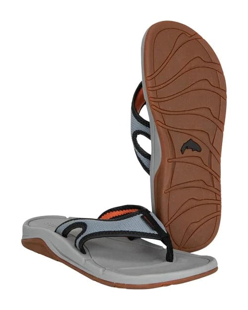 Simms Fishing Simms Challenger Flip Flops - Mens 3 Simms Fishing Simms Challenger Flip Flops - Mens