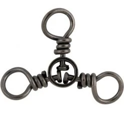 Tsunami Fishing Tsunami Three Way Swivel (Black Stainless)