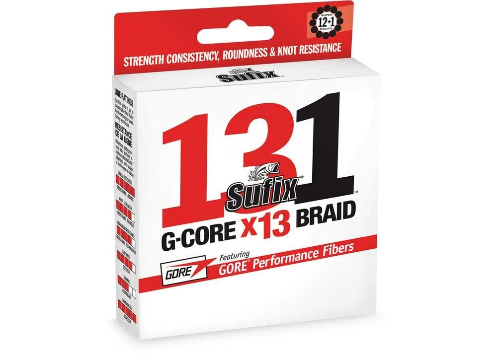 Line And Leader Sufix 131 G-Core Braided Line 3 Line And Leader Sufix 131 G-Core Braided Line