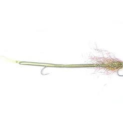 Fulling Mill Cuda Snack Chartreuse Size 3/0 Flies