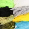 Hareline Dubbin Dyed Over White Strung Chinese Saddle Hackle