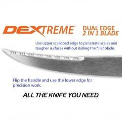 Dexter Russell Fishing Tools Dexter Dextreme Dual Edge Stiff Fillet Knife