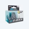 Fishing Hooks BKK GT-Rex BL Treble Hooks (Barbless)
