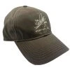 The Saltwater Edge Saltwater Edge Logo Drake Oilskin Cap (Brown)