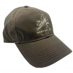 The Saltwater Edge Saltwater Edge Logo Drake Oilskin Cap (Brown)