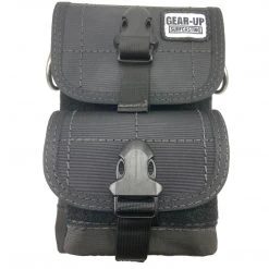 Gear-Up Surfcasting Gear-Up 2 Tube Surf Bag W/ Front Pouch - Black Bags And Storage