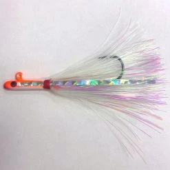Tsunami Fishing Tsunami Glass Minnow W/ Mylar Skirt XL Hook Teaser