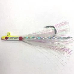 Tsunami Fishing Tsunami Glass Minnow W/ Mylar Skirt XL Hook Teaser