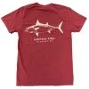 The Saltwater Edge T-Shirts Saltwater Edge Nantucket Red Albie Short Sleeve