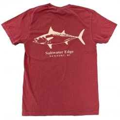 The Saltwater Edge T-Shirts Saltwater Edge Nantucket Red Albie Short Sleeve