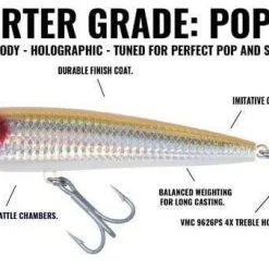 Hogy Lures Hogy Charter Grade Popper Top Lure Brands