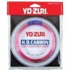 Yo-Zuri HD Fluorocarbon Leader Material 30yd Spools (Disappearing Pink) Line And Leader