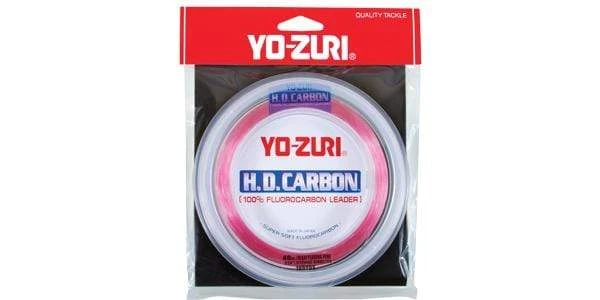 Yo-Zuri HD Fluorocarbon Leader Material 30yd Spools (Disappearing Pink) Line And Leader 3 Yo-Zuri HD Fluorocarbon Leader Material 30yd Spools (Disappearing Pink) Line And Leader