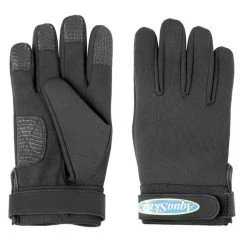 Aquaskinz Black Thunder Gloves Finger Guards
