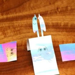 Hareline Dubbin Popovics Fleye Foils (Bay Anchovy)