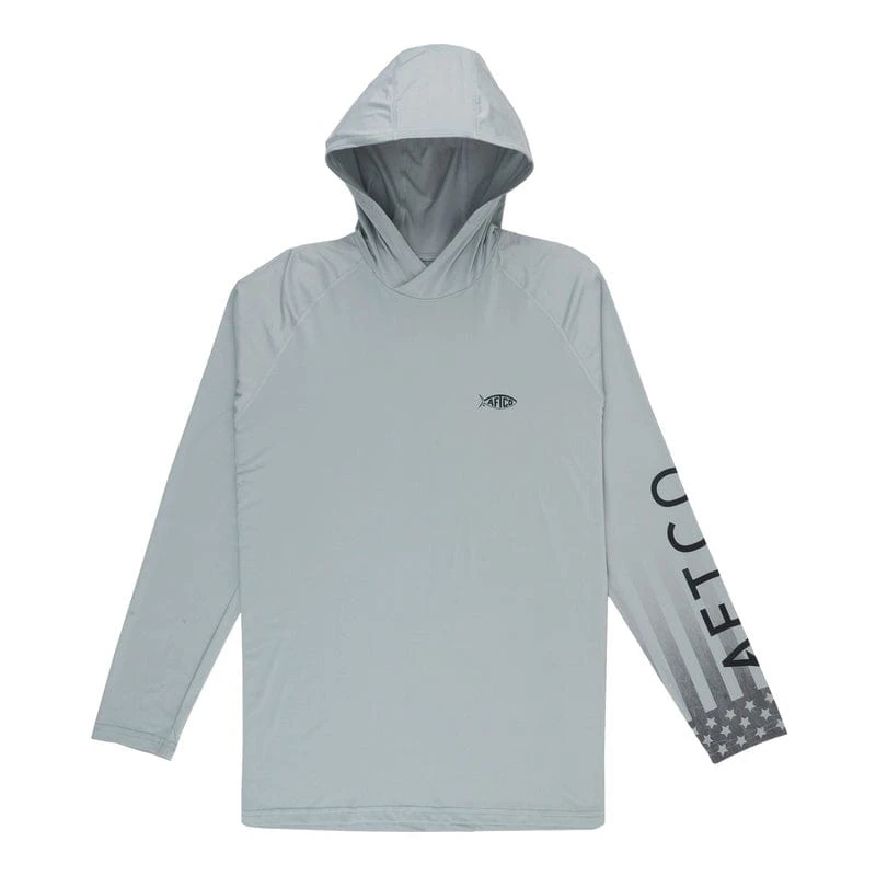 AFTCO Fishing Tackle Company Aftco Samurai Allegiance HD Performance Hoodie 7 AFTCO Fishing Tackle Company Aftco Samurai Allegiance HD Performance Hoodie