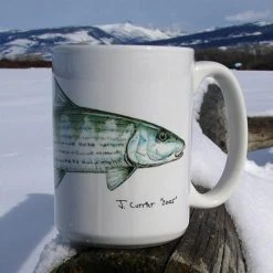 Currier / Pescadoronfly Gifts For Fishermen Currier Hot Mug