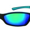 Calcutta Backspray (Shiny Black Frame/Blue Mirror Lens)