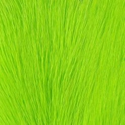 Hareline Dubbin Fly Tying Deer Belly Hair Dyed Over White