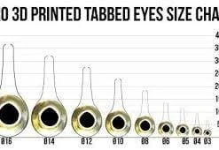 Pro Sportfisher Tabbed Eyes
