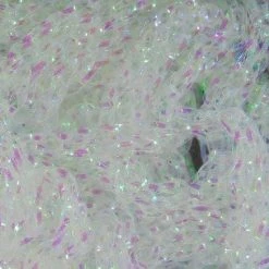 Hareline Dubbin Dyed Pearl Diamond Braid Fly Tying