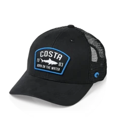 Costa Del Mar Chatham Shark Twill Trucker Hat