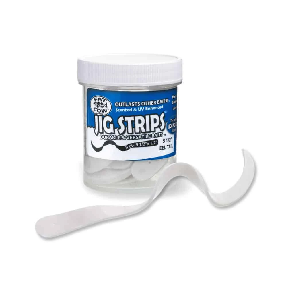 Fat Cow Fishing Fat Cow Eel Tail Jig Strips Jigs 16 Fat Cow Fishing Fat Cow Eel Tail Jig Strips Jigs