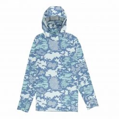 AFTCO Fishing Tackle Company Aftco Adapt Tactical Phase Change Sun Protection Hoodie Sun Protective Clothing