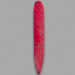 Otter Lure And Tackle Otter Tails Straight Long Tails (Red) Jigs