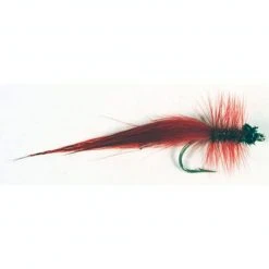 Guide Flies Steve Cook's Cinder Worm (Red - Size 2) Striper Flies