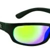 Closeout Fishing Accessories Calcutta Steelhead Sunglass (Matte Black Frame/Green Mirror Lens)