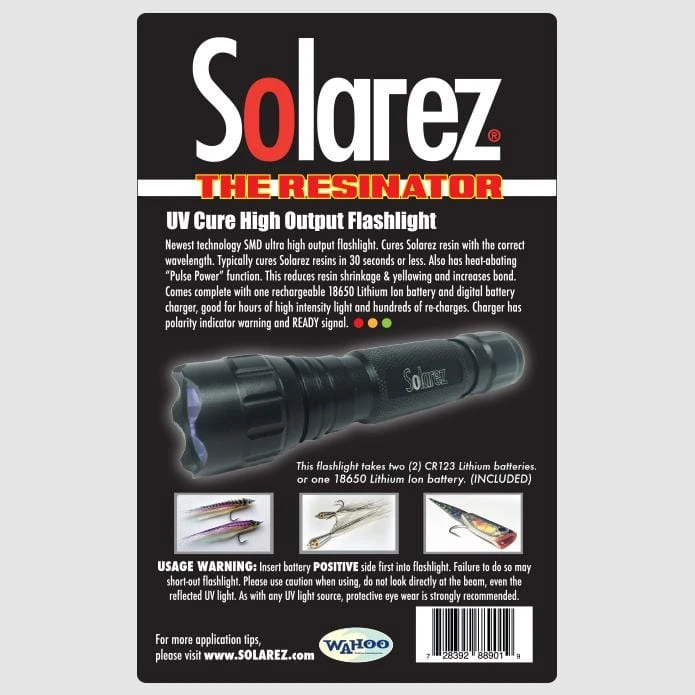 Solarez High Output UV Flashlight Fly Tying 4 Solarez High Output UV Flashlight Fly Tying