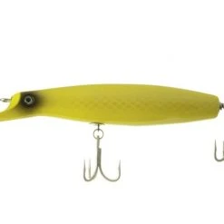 Sporting Wood Lures Wooden Lures Sporting Wood Bottle Darter Junior (All Yellow)