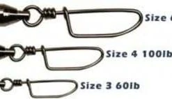 Spro BB Coastlock Snap Swivel - Size 6 1 Pack Snaps And Swivels