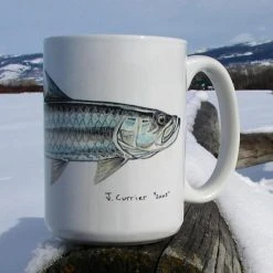 Currier / Pescadoronfly Gifts For Fishermen Currier Hot Mug
