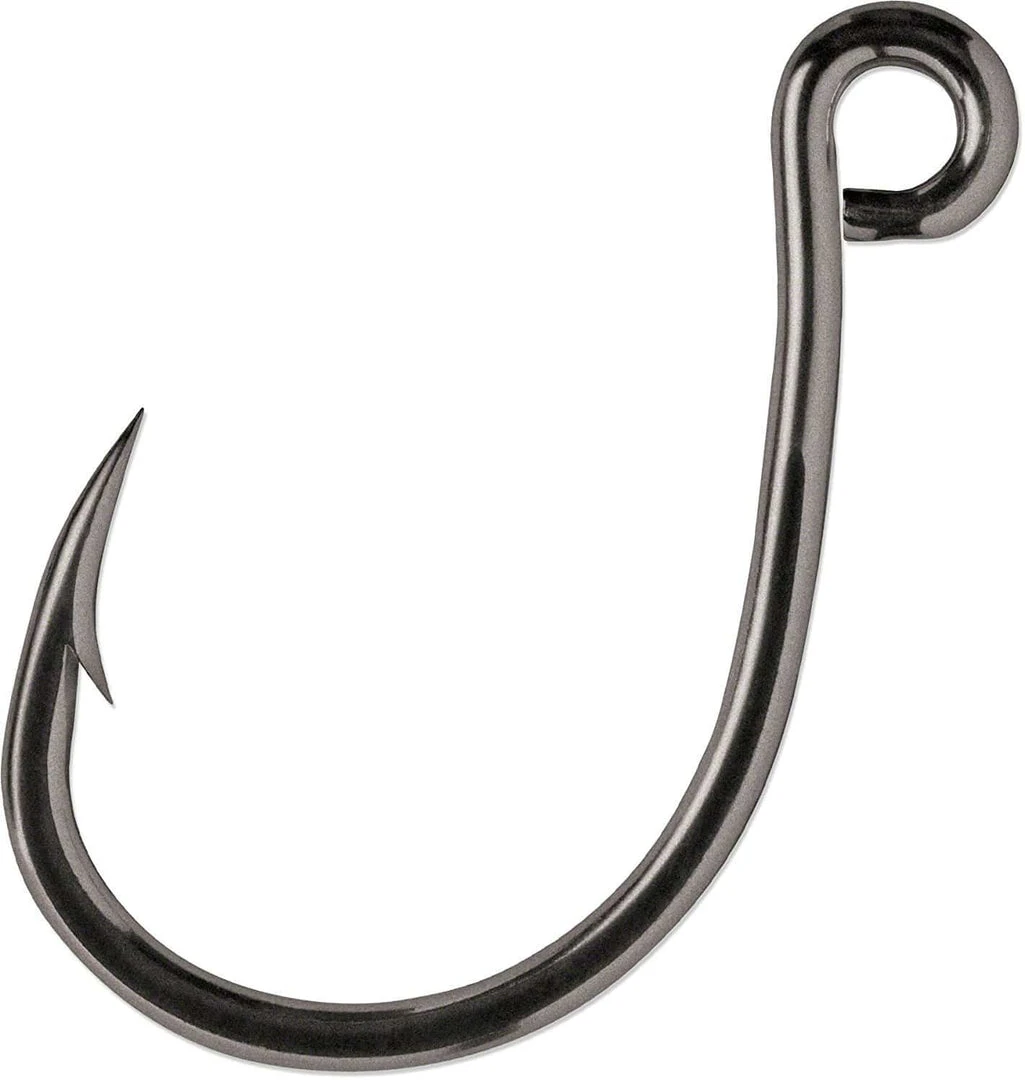 VMC Hooks VMC ILS Inline Single Coastal Black 4X Fishing Hooks 3 VMC Hooks VMC ILS Inline Single Coastal Black 4X Fishing Hooks